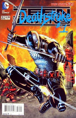 [Teen Titans (series 4) 23.2: Deathstroke (standard cover)]