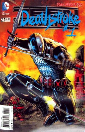 [Teen Titans (series 4) 23.2: Deathstroke (3D motion cover)]