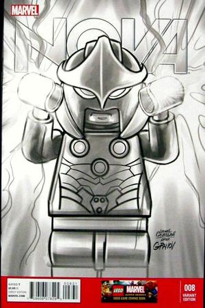 [Nova (series 5) No. 8 (variant Lego sketch cover - Leonel Castellani)]