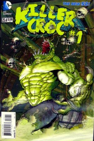 [Batman and Robin (series 2) 23.4: Killer Croc (3D motion cover)]