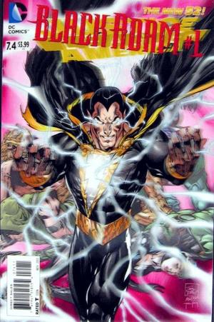 [Justice League of America (series 3) 7.4: Black Adam (3D motion cover)]