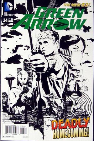 [Green Arrow (series 6) 24 (variant sketch cover)]