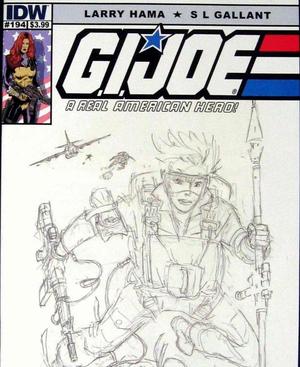 [G.I. Joe: A Real American Hero #194 (Cover B - Larry Hama sketch)]