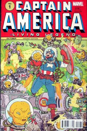 [Captain America: Living Legend No. 1 (variant Vintage cover - Ulises Farinas)]