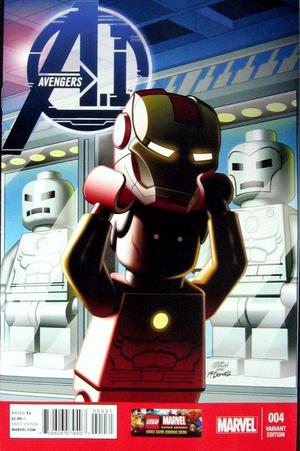 [Avengers A.I. No. 4 (variant Lego cover - Leonel Castellani)]