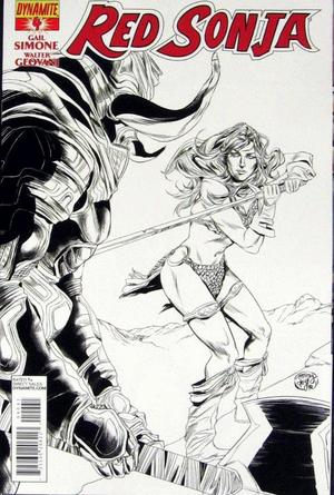 [Red Sonja (series 5) Issue #4 (Retailer Incentive B&W Cover - Ming Doyle)]
