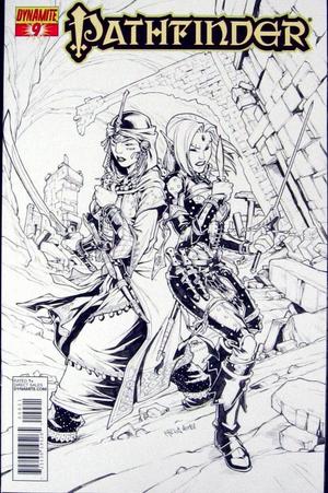 [Pathfinder #9 (Retailer Incentive B&W Cover - Carlos Gomez)]