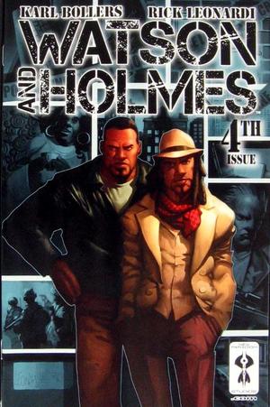 [Watson and Holmes No. 4 (color cover - Rick Leonardi)]
