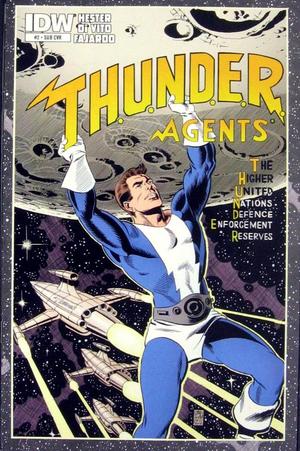 [T.H.U.N.D.E.R. Agents (series 5) #2 (Variant Subscription Cover - Dave Sim)]