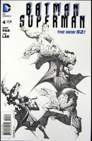 [Batman / Superman 4 (variant sketch cover - Jae Lee)]