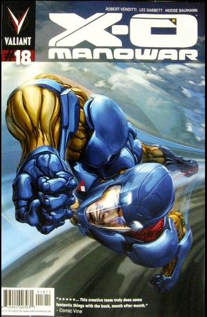 [X-O Manowar (series 3) #18 (regular cover - Clayton Crain)]