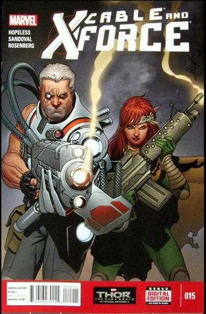 [Cable and X-Force No. 15 (standard cover - Salvador Larroca)]