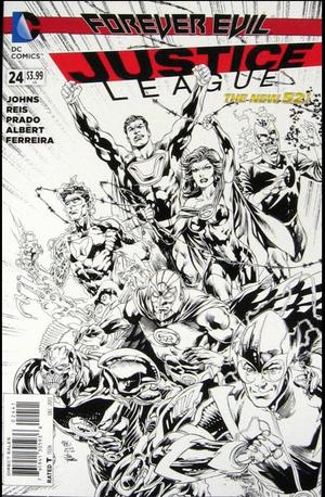 [Justice League (series 2) 24 (variant sketch cover - Ivan Reis)]