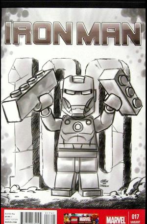 [Iron Man (series 5) No. 17 (variant Lego sketch cover - Leonel Castellani)]