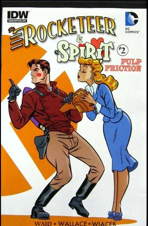 [Rocketeer / Spirit - Pulp Friction #2 (variant subscription cover - Darwyn Cooke & J. Bone)]