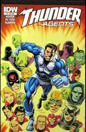 [T.H.U.N.D.E.R. Agents (series 5) #3 (variant subscription cover - Loston Wallace)]
