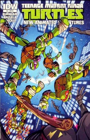 [Teenage Mutant Ninja Turtles New Animated Adventures #4 (retailer incentive cover - Adam Archer)]