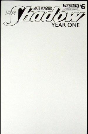 [Shadow: Year One #6 (Variant Blank Authentix Cover)]