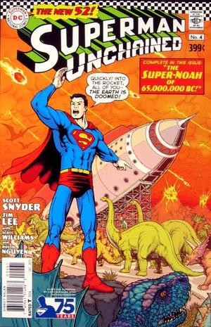 [Superman Unchained 4 (variant Silver Age Superman cover - Chris Burnham)]