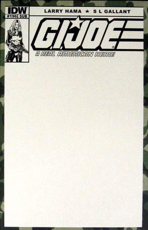 [G.I. Joe: A Real American Hero #196 (variant subscription blank cover)]