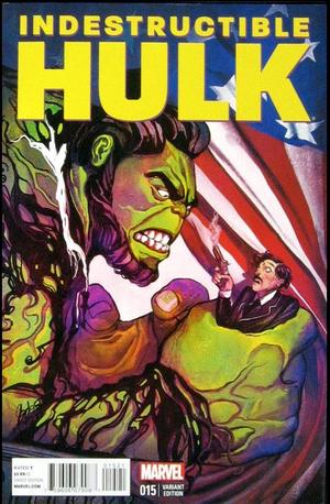 [Indestructible Hulk No. 15 (variant Time Travel cover - Michael Del Mundo)]