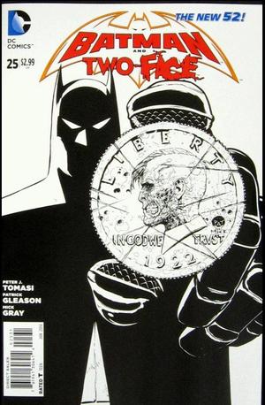 [Batman and Robin (series 2) 25 (variant sketch cover - Patrick Gleason)]