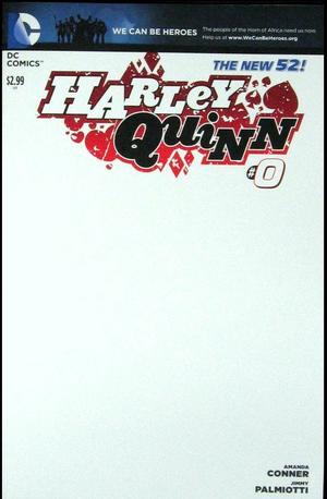 [Harley Quinn (series 2) 0 (1st printing, variant We Can Be Heroes blank cover)]