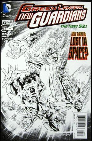 [Green Lantern: New Guardians 25 (variant sketch cover)]