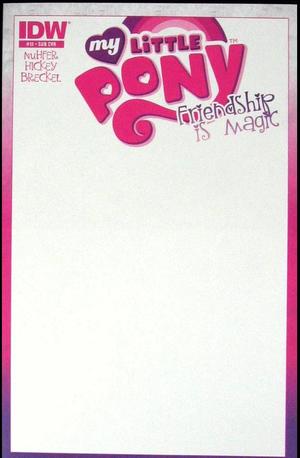 [My Little Pony: Friendship is Magic #13 (Variant Subscription Blank Cover)]