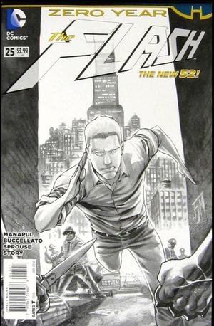 [Flash (series 4) 25 (variant sketch cover)]