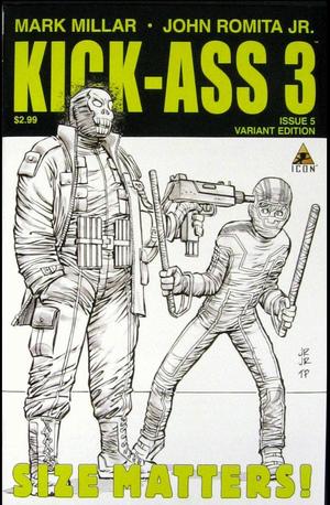 [Kick-Ass 3 No. 5 (variant sketch cover - Jonn Romita Jr.)]