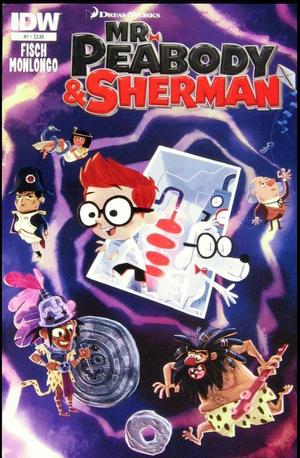 [Mr. Peabody & Sherman #1 (regular cover - Jorge Monlongo)]