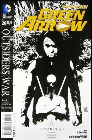 [Green Arrow (series 6) 26 (variant sketch cover)]