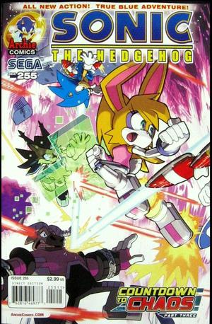 [Sonic the Hedgehog No. 255 (regular cover - Ben Bates)]