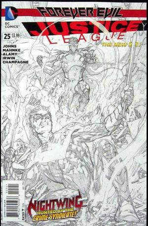 [Justice League (series 2) 25 (variant sketch cover - Ivan Reis)]