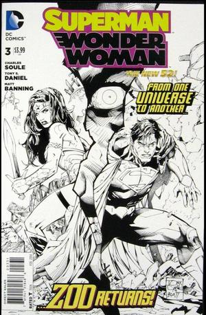 [Superman / Wonder Woman 3 (variant sketch cover - Tony Daniel)]