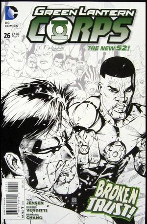 [Green Lantern Corps (series 3) 26 (variant sketch cover)]