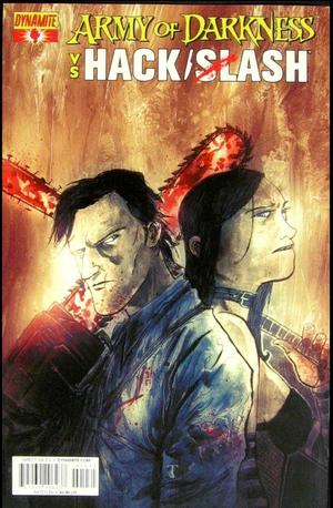 [Army of Darkness Vs. Hack / Slash #4 (Variant Cover B - Ben Templesmith)]