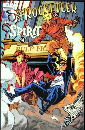 [Rocketeer / Spirit - Pulp Friction #4 (variant subscription cover - Chris Samnee)]