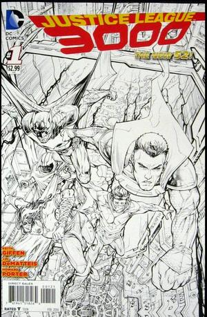 [Justice League 3000 1 (variant sketch cover)]