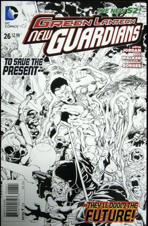 [Green Lantern: New Guardians 26 (variant sketch cover)]