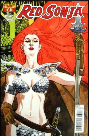 [Red Sonja (series 5) Issue #6 (Variant Cover - Jill Thompson)]