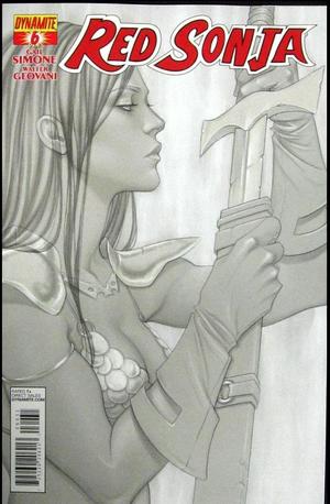 [Red Sonja (series 5) Issue #6 (Retailer Incentive B&W Cover - Jenny Frison)]