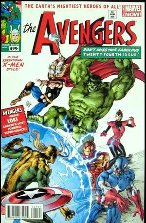 [Avengers (series 5) No. 24.NOW (variant Avengers Covers The X-Men cover - Mike Deodato Jr.)]