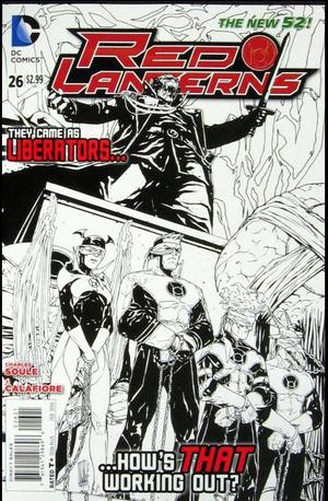 [Red Lanterns 26 (variant sketch cover)]