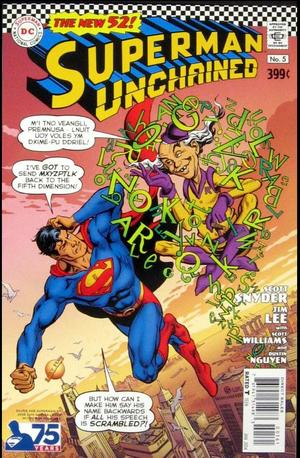 [Superman Unchained 5 (variant Silver Age Superman cover - Jose Luis Garcia-Lopez)]