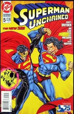 [Superman Unchained 5 (variant Superman Reborn cover - Kerry Gammill)]