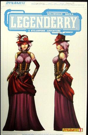 [Legenderry: A Steampunk Adventure #1 (Retailer Incentive Red Sonja Concept Art Cover - Johnny Desjardins)]