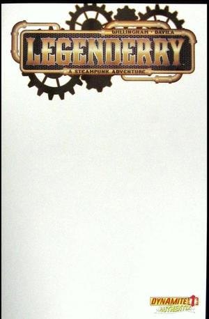 [Legenderry: A Steampunk Adventure #1 (Variant Blank Authentix Cover)]
