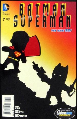 [Batman / Superman 7 (variant Scribblenauts Unmasked cover - Jon Katz)]